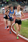 Womens under-17s 1500 metres, North Eastern Track and Fields Champs., Middlesbrough. Photo: David T. Hewitson/Sports for All Pics